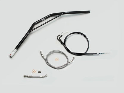 トラッカースペシャル ブリッジ付 ハンドルセット ブラック CB1100RS