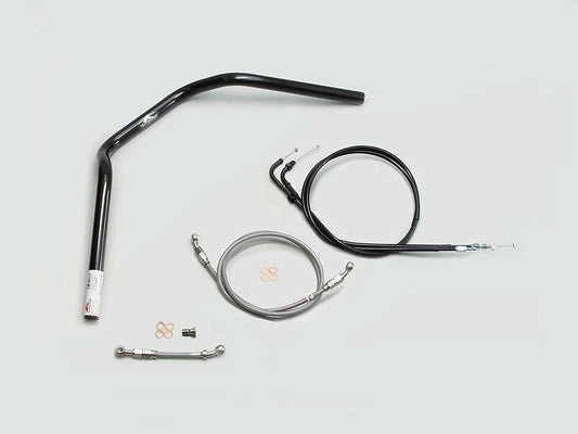 Narrow 2-Type Handlebar Set, Black, CB1100RS