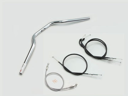 ヨーロピアン1型 ハンドルセット クロームメッキ CB250R ABS無車