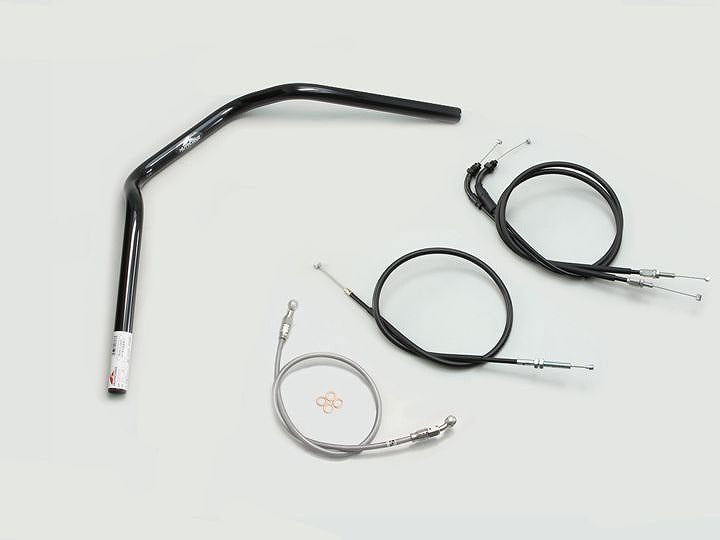 ナロー2型 ハンドルセット ブラック CB250R ABS無車