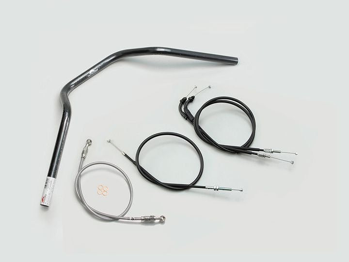 POLICE 3型 ハンドルセット ブラック CB250R ABS無車