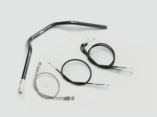 POLICE 3型 ハンドルセット ブラック CB250R ABS無車