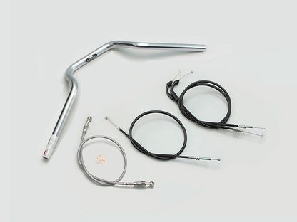 クォーター3型 ハンドルセット クロームメッキ CB250R ABS無車