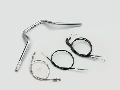 クォーター4型 ハンドルセット クロームメッキ CB250R ABS無車