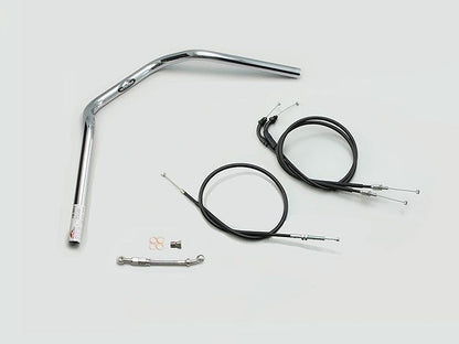 ナロー2型 ハンドルセット クロームメッキ CB125R