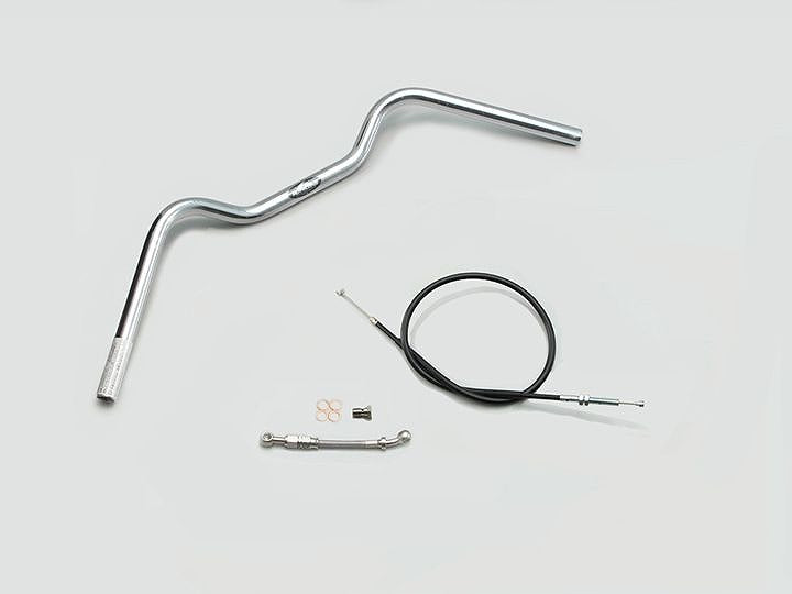 フォワードコンチ1型 ハンドルセット クロームメッキ CB125R