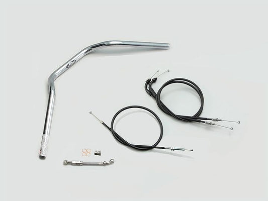 POLICE 2型 ハンドルセット クロームメッキ CB125R