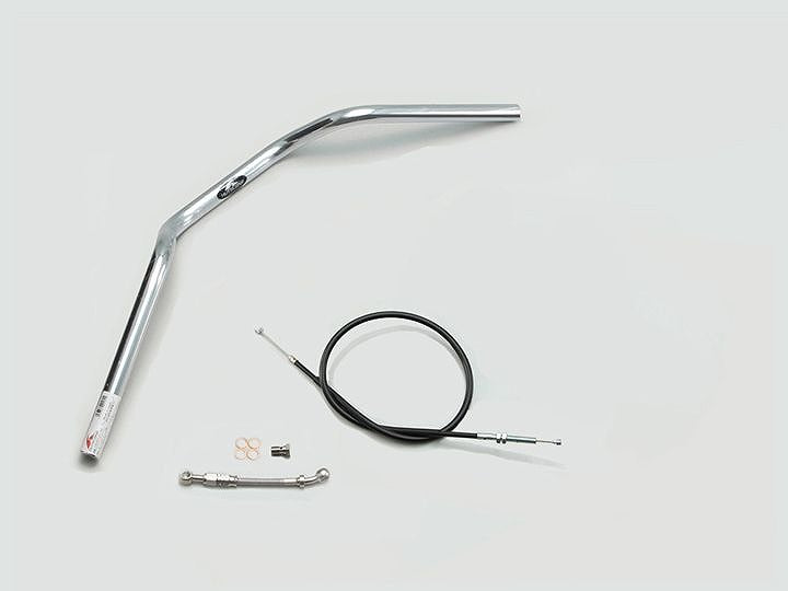 ヨーロピアン2型 ハンドルセット クロームメッキ CB125R