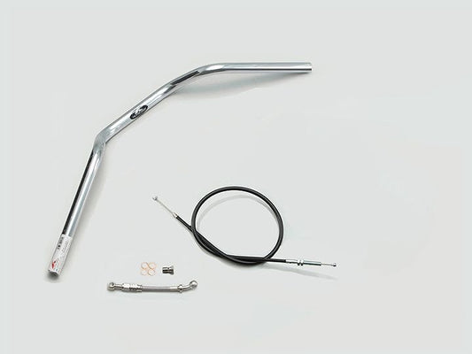 European 2-Type Handlebar Set, Chrome Plated, CB125R