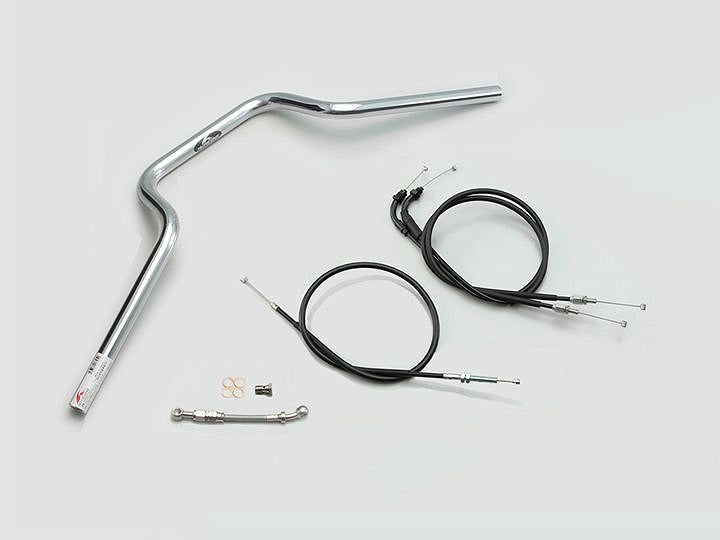 CB1300P-タイプ ハンドルセット クロームメッキ CB125R