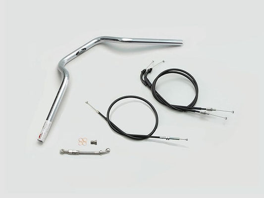 クォーター3型 ハンドルセット クロームメッキ CB125R