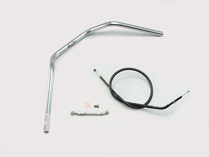 150アップ2型 ハンドルセット クロームメッキ モンキー125 ABS