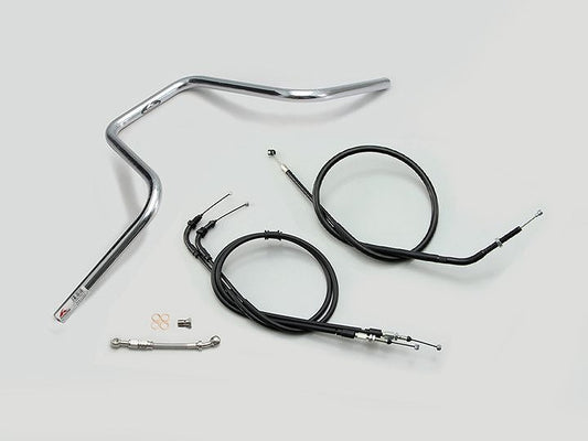 Street Hanger Handlebar Set Chrome Plated Monkey 125 ABS