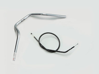 POLICE 4型 ハンドルセット クロームメッキ モンキー125 ABS