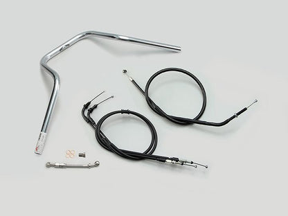 POLICE 5型 ハンドルセット クロームメッキ モンキー125 ABS