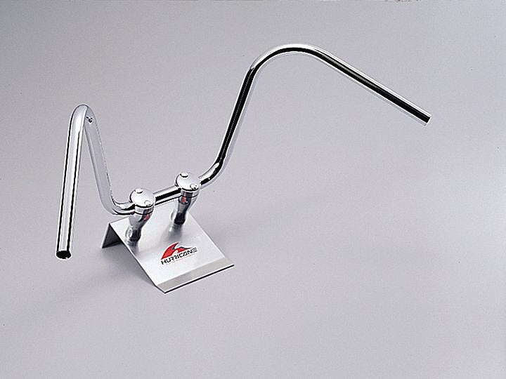 300エイプハンガー1型 ハンドルセット クロームメッキ モンキー125 ABS