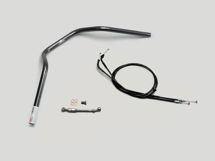 POLICE 3型 ハンドルセット ブラック CB1300SB'14-19 ABS車