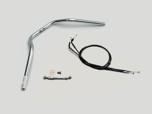 POLICE 3型 ハンドルセット クロームメッキ CB1300SB'14-19 ABS車