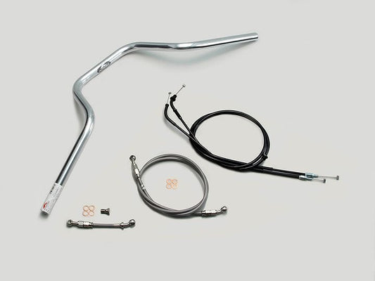 ヨーロピアン4型 ハンドルセット クロームメッキ CB1300SB'14-19 ABS車
