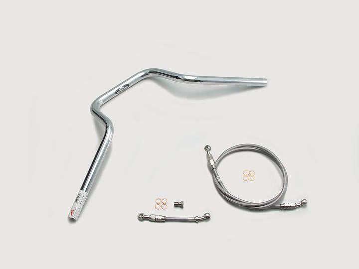 クォーター4型 ハンドルセット クロームメッキ CB1300SB'14-19 ABS車