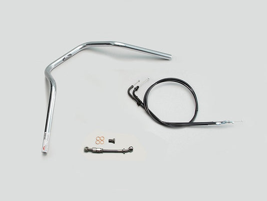 ナロー 4型 ハンドルセット クロームメッキ CB1100EX