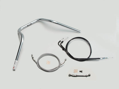 ナロー 5型 ハンドルセット クロームメッキ CB1100EX