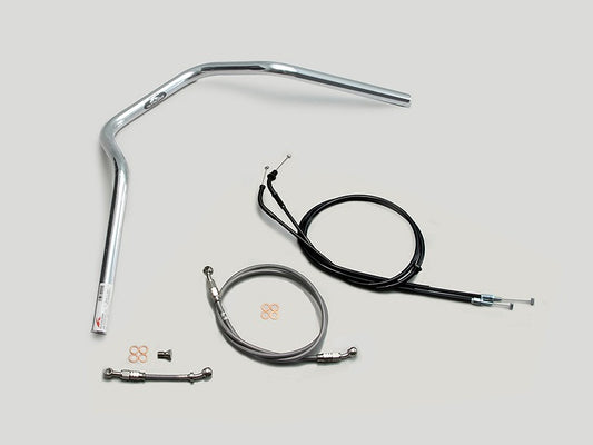 ナロー4型 ハンドルセット クロームメッキ CB1300SB