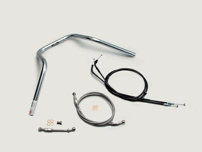 ナロー5型 ハンドルセット クロームメッキ CB1300SB