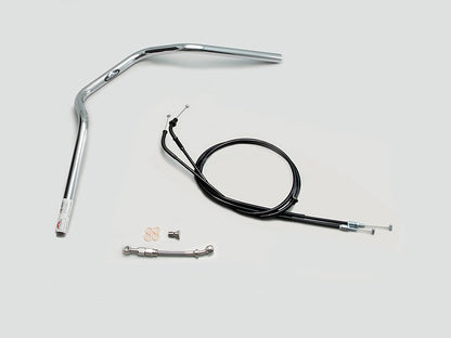 POLICE3型 ハンドルセット クロームメッキ CB1300SB