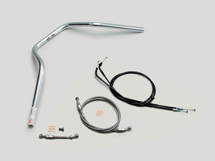 POLICE4型 ハンドルセット クロームメッキ CB1300SB