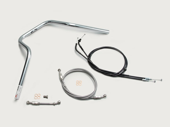 POLICE5型 ハンドルセット クロームメッキ CB1300SB