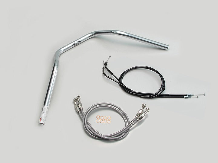ナロー3型 ハンドルセット クロームメッキ CB1300SB