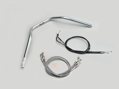ナロー3型 ハンドルセット クロームメッキ CB1300SB