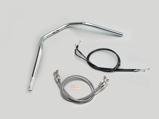 ナロー3型 ハンドルセット クロームメッキ CB1300SB
