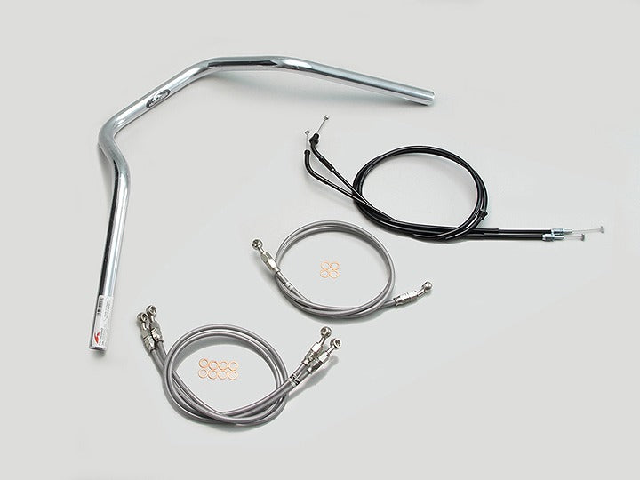 ナロー4型 ハンドルセット クロームメッキ CB1300SB
