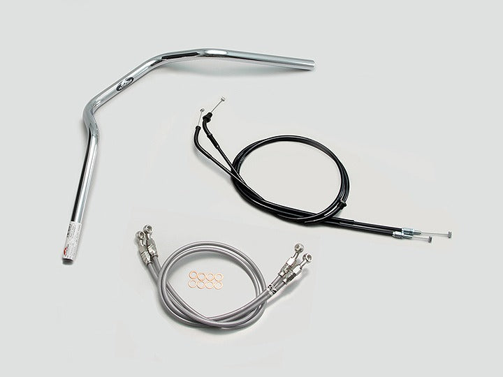 POLICE3型 ハンドルセット クロームメッキ CB1300SB