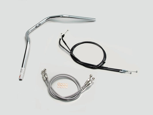 POLICE3型 ハンドルセット クロームメッキ CB1300SB