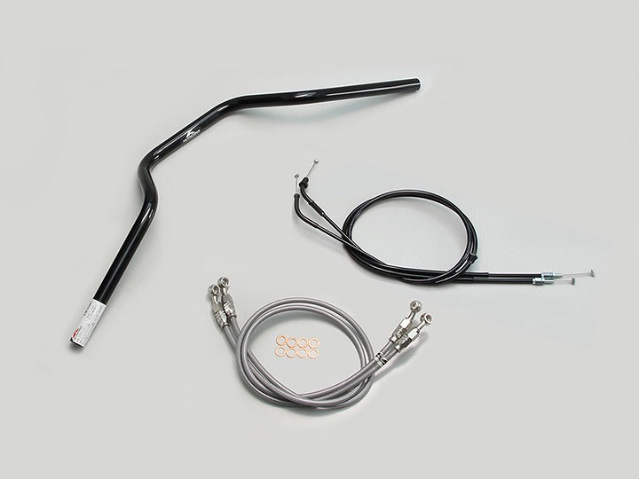 ヨーロピアン3型 ハンドルセット ブラック CB1300SB