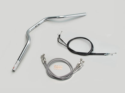 ヨーロピアン3型 ハンドルセット クロームメッキ CB1300SB
