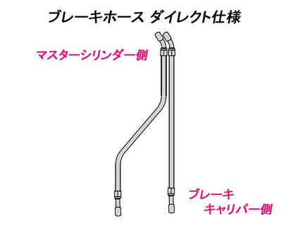 Quarter 4 Type Handlebar Set Chrome Plated CB1300SB