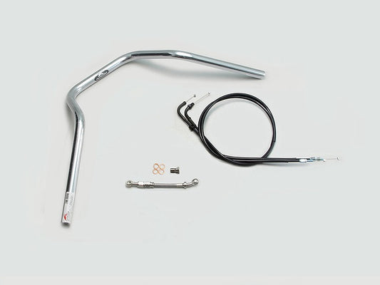 ナロー4型 ハンドルセット クロームメッキ CB1100