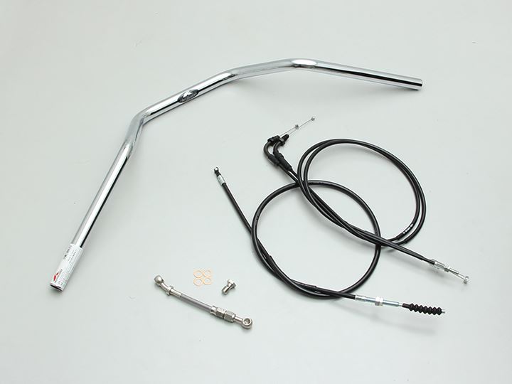 Z(2)-タイプ ハンドルセット クロームメッキ GB350