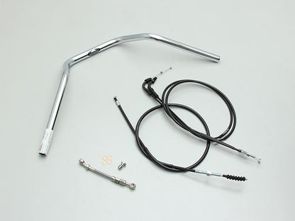 ナロー3型 ハンドルセット クロームメッキ GB350