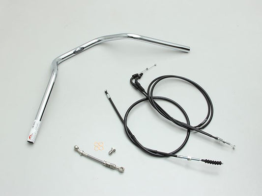 POLICE 3型 ハンドルセット クロームメッキ GB350