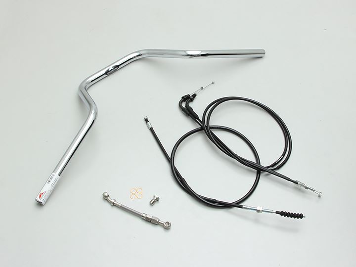 European 4 Type Handlebar Set, Chrome Plated GB350