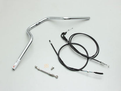 European 4 Type Handlebar Set, Chrome Plated GB350