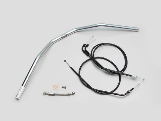 スーパートラッカー ハンドルセット クロームメッキ CL250