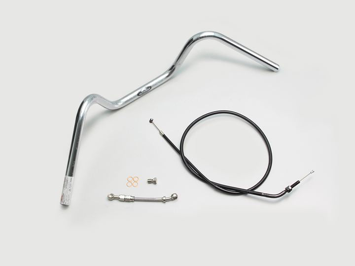 140フォワードアップ ハンドルセット クロームメッキ CL250