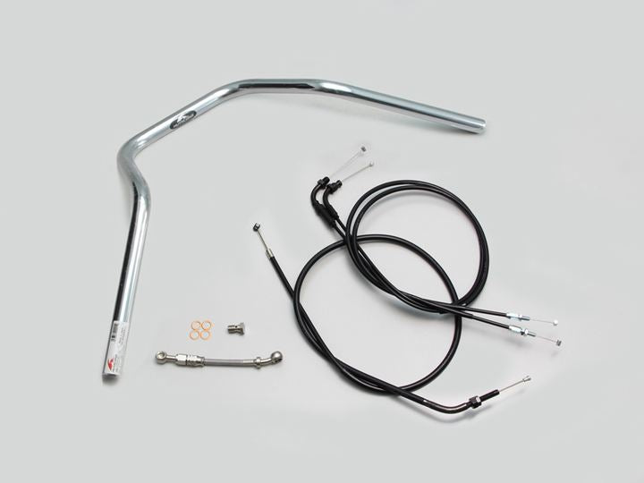 ナロー4型 ハンドルセット クロームメッキ CL250