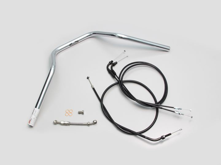 POLICE 4型 ハンドルセット クロームメッキ CL250